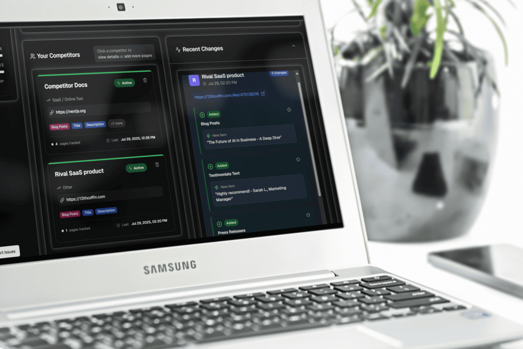 Perch Intel demo screenshot 2